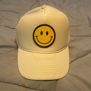 Smiley face trucker hat 🙂